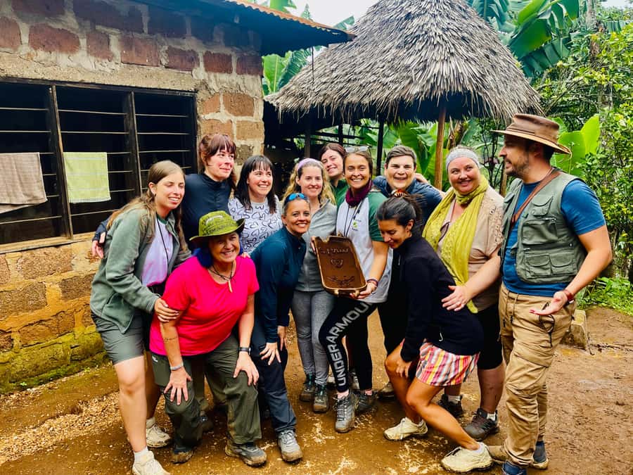 Materuni Waterfall, Coffee Tour & Hot Springs- Maasai tour - Walking to Materuni Waterfall