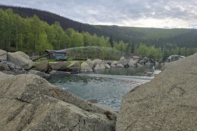 Midnight Sun Magic Chena Hot Springs Soak and Ice Museum Tour - Inside the Aurora Ice Museum