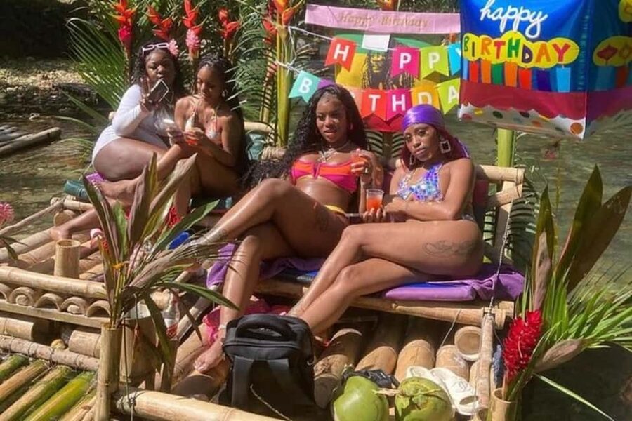 Montego Bay, Jamaica: Bamboo Rafting with Foot Massage - What the captain adds to the ride