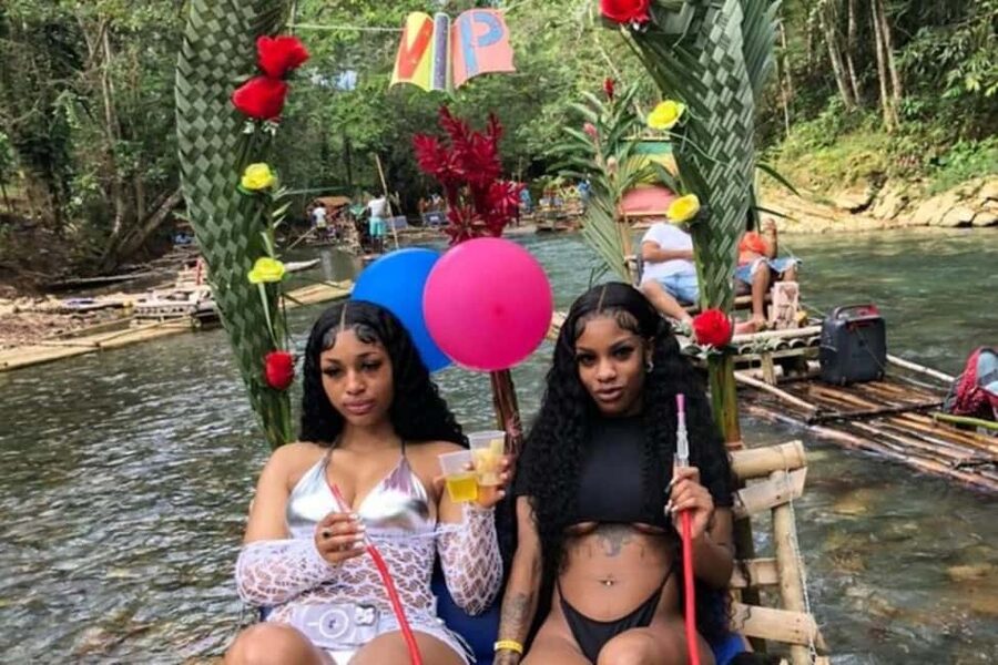 Montego Bay, Jamaica: Bamboo Rafting with Foot Massage - Music, drinks, photos, and the $40 hookah option
