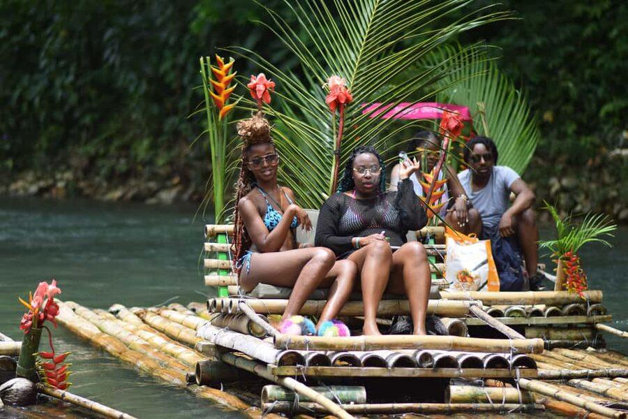 Montego Bay: River Rafting and Limestone Foot Massage - Green Riverbanks, Birds, and Local Stories