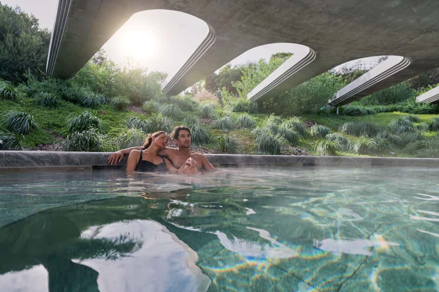 Mornington Peninsula: Alba Thermal Springs - Choosing among 22 geothermal pools