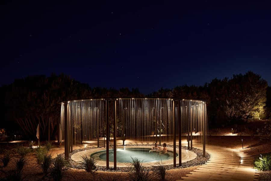 Mornington Peninsula: Alba Thermal Springs - A peaceful setting, with one practical weakness