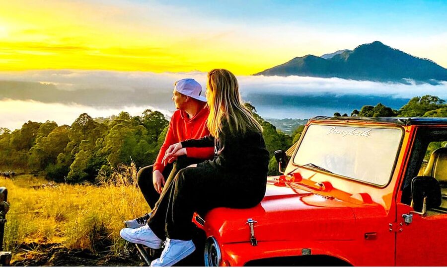 Mount Batur: Jeep Sunrise Adventure and Hot Spring - One Hour at Batur Natural Hot Spring