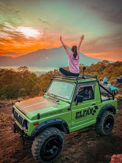 Mount Batur Jeep Sunrise and Hot Spring - All Inclusive Tour - The 1963 black lava field