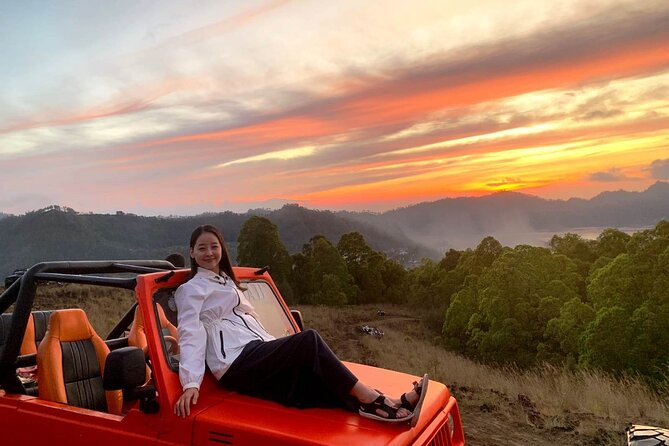 Mount Batur Jeep Tour and Hot Spring - Adding Tegalalang Rice Terrace and Tegenungan Waterfall