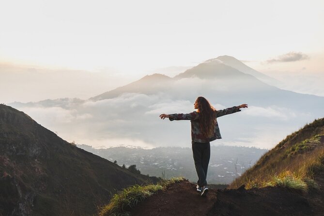Mount Batur Sunrise Trek & Natural Hot Spring Experience - Sunrise above Lake Batur
