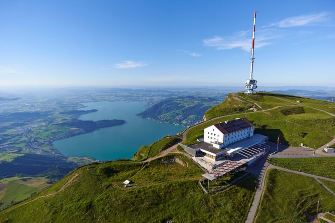 Mt. Rigi Self-Guided Tour: Lake Lucerne Cruise and Mountain Spa - Riding the cogwheel train to Rigi Kulm