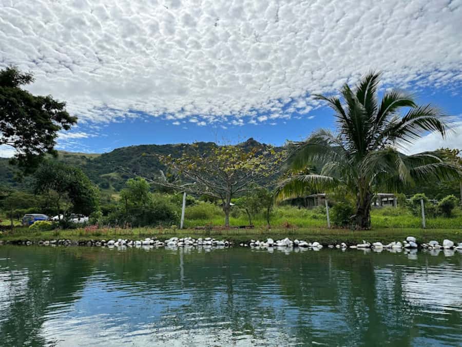 Nadi: Mud Pool and Hot Spring Private Tour - What the Sleeping Giant Mountain setting adds