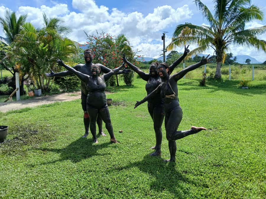 NADI-SABETO: Tifajek Hot Spring and Mudpool Natural Spa - From Nadi to Sabeto through Fiji’s sugar cane country