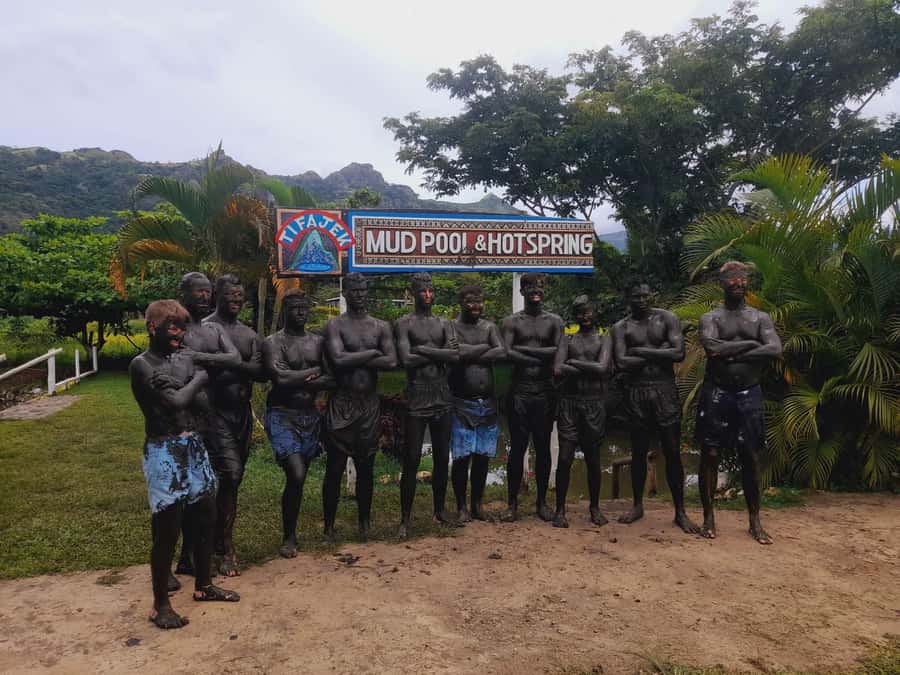 NADI-SABETO: Tifajek Hot Spring and Mudpool Natural Spa - The natural mud wrap is the messy centerpiece