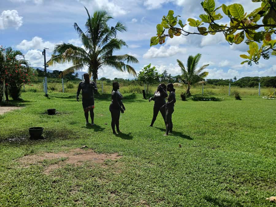 NADI-SABETO: Tifajek Hot Spring and Mudpool Natural Spa - The mud pool bath is warm, social, and very practical