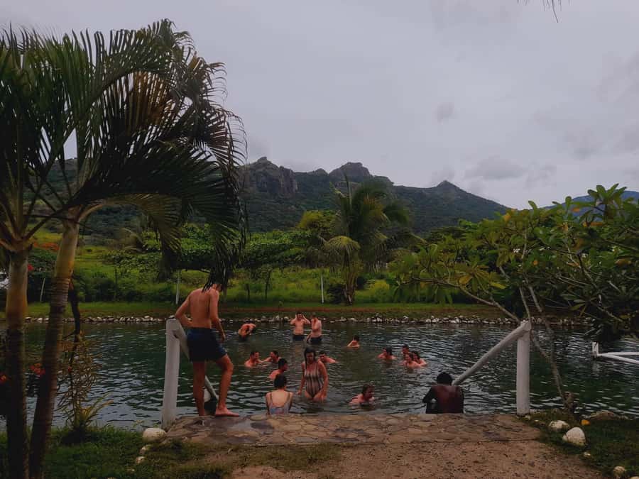 NADI-SABETO: Tifajek Hot Spring and Mudpool Natural Spa - The hot pool finishes the bathing sequence