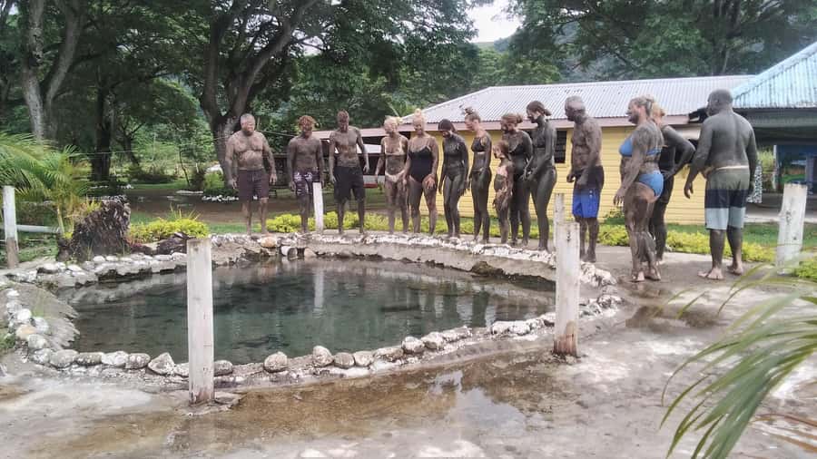 NADI-SABETO: Tifajek Hot Spring and Mudpool Natural Spa - Sabeto’s wartime connection adds meaning to the pools