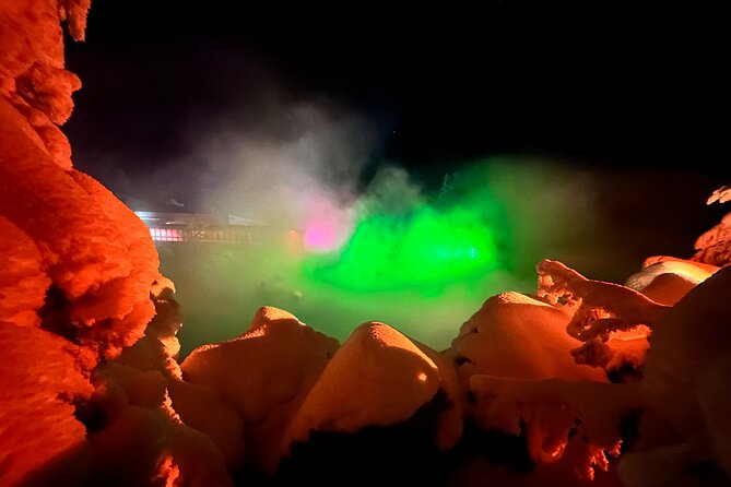 Northern Lights at Chena Hot Springs - No cell service means timing matters