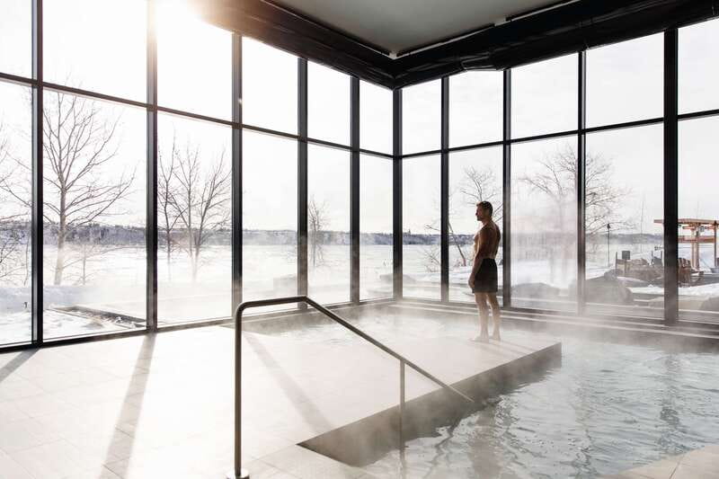 Old Quebec: Nordic Spa Thermal Experience - The outdoor pools are the main event