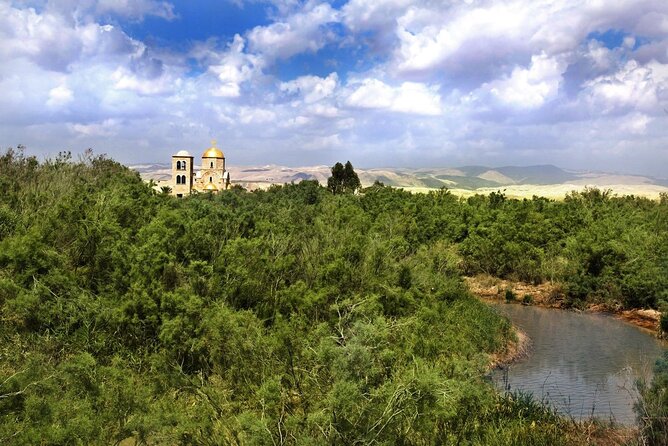 One Day Tour Madaba, Mt. Nebo, Baptism Site and Ma'in Hot Springs - Madaba’s mosaic map in St. George’s Church