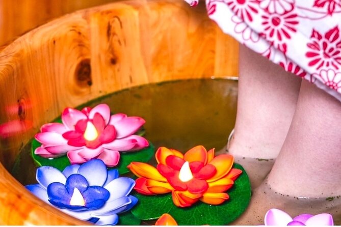 Osaka Reiki Healing and Aroma Massage At The Temple<120min> - The Tea Ceremony and Wagashi Finish