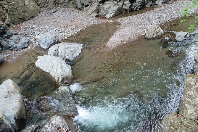 Osaka River Rapids Hike and Natural Hot Spring tour - Key points at a glance