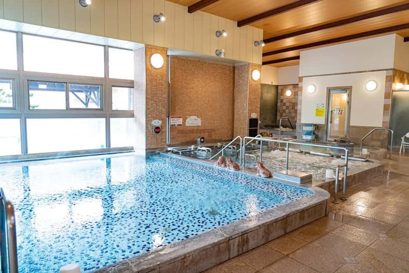 Osaka: Tennen Onsen Naniwa-no-Yu, the famous hot spring spa - The water from 659 meters below ground
