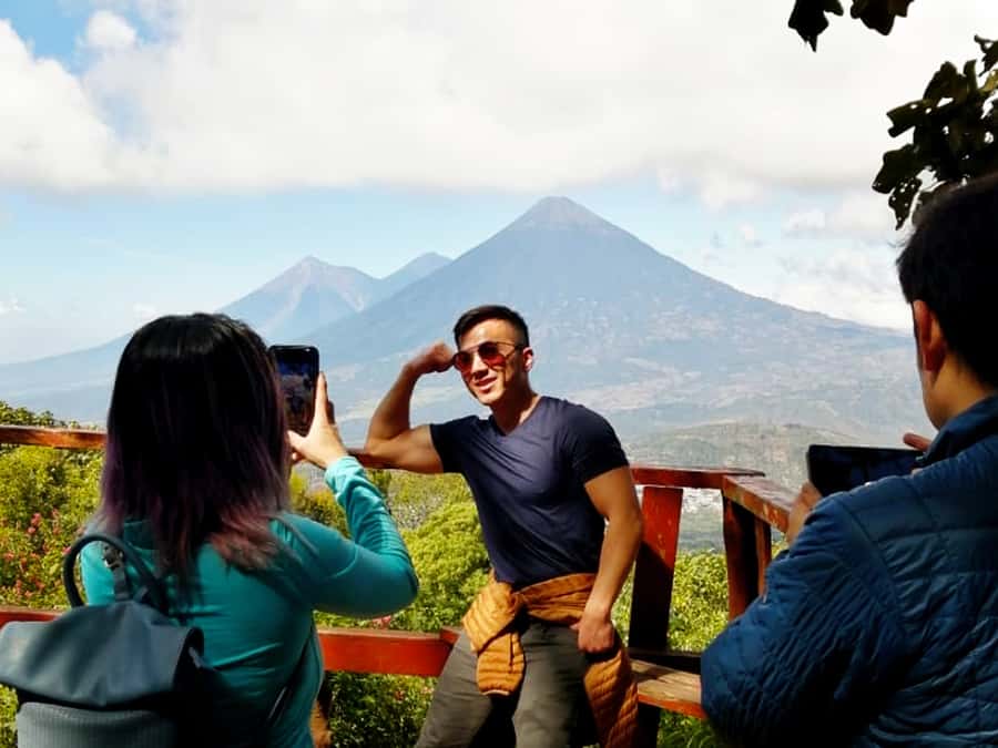 Pacaya Volcano Tour & Hot Springs from Guatemala City - The lava field, photographs, and marshmallows