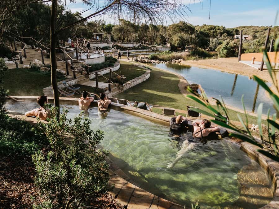 Peninsula Hot Springs: Private Sanctuary and Bathing - Why the mineral water matters