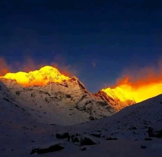 Pkr/Kathmandu: 5-Day Annapurna Base Camp & Hot spring Trek - Sunrise, mountain views, and the return walk