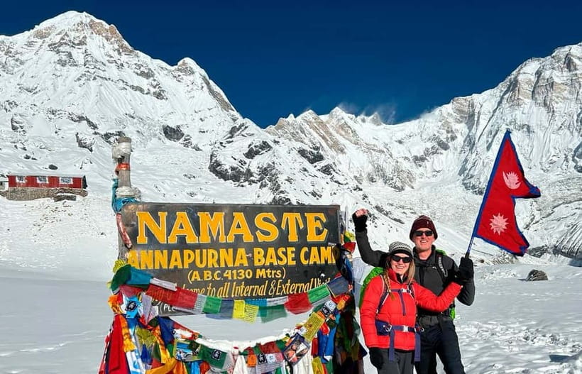 Pkr/Kathmandu: 5-Day Annapurna Base Camp & Hot spring Trek - Day 1: Kathmandu or Pokhara to Sinuwa