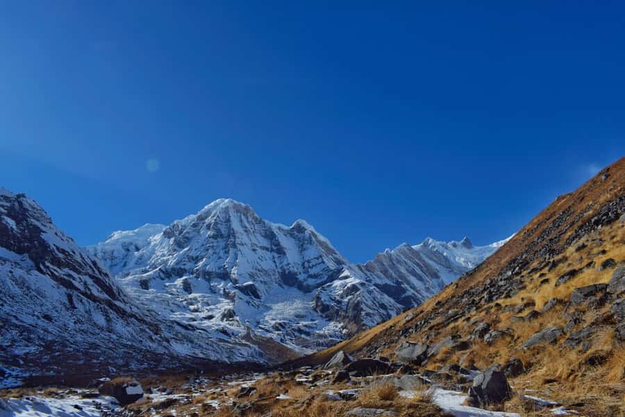 Pokhara: 5 Day Annapurna Base Camp Trek & Natural Hot Spring - Day 3: Deurali to Machhapuchhre Base Camp and Annapurna Base Camp
