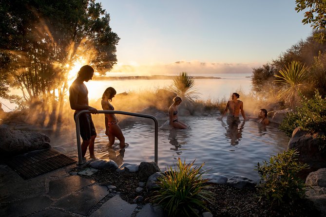 Polynesian Spa Rotorua: Deluxe Lake Spa Hot Spring Bathing - Family-friendly access changes the atmosphere