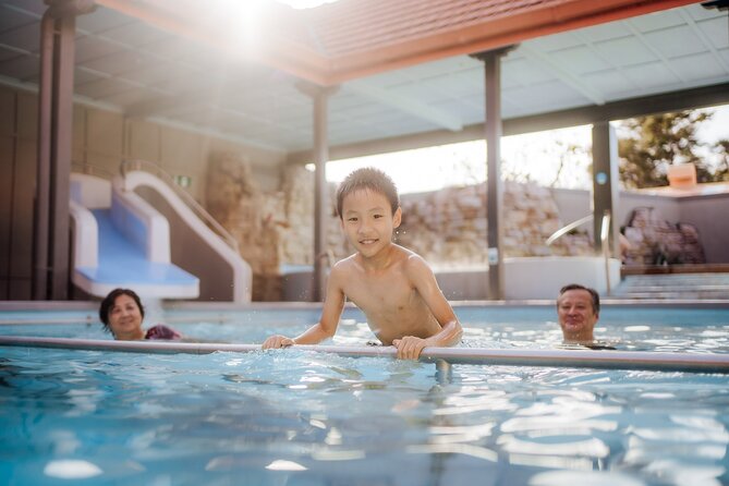 Polynesian Spa Rotorua: Family Hot Pools and Freshwater Pool - The 33°C freshwater pool is the family hub