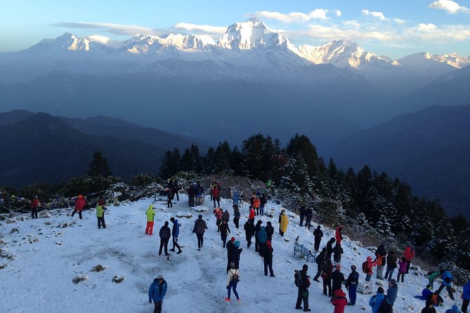 POON HILL HOT SPRING - 10 Days Trek - Nayapul to Ulleri, your first walking day