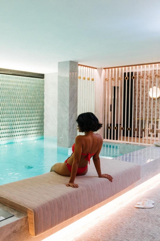 Porto: Relaxing by the pool, sauna and steam room - What the $47 price really covers