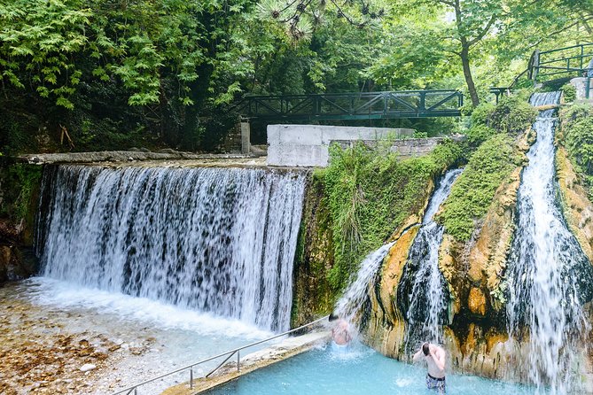 Pozar Thermal Baths and Edessa Day Trip from Thessaloniki - Edessa’s waterfalls and the walk behind the water