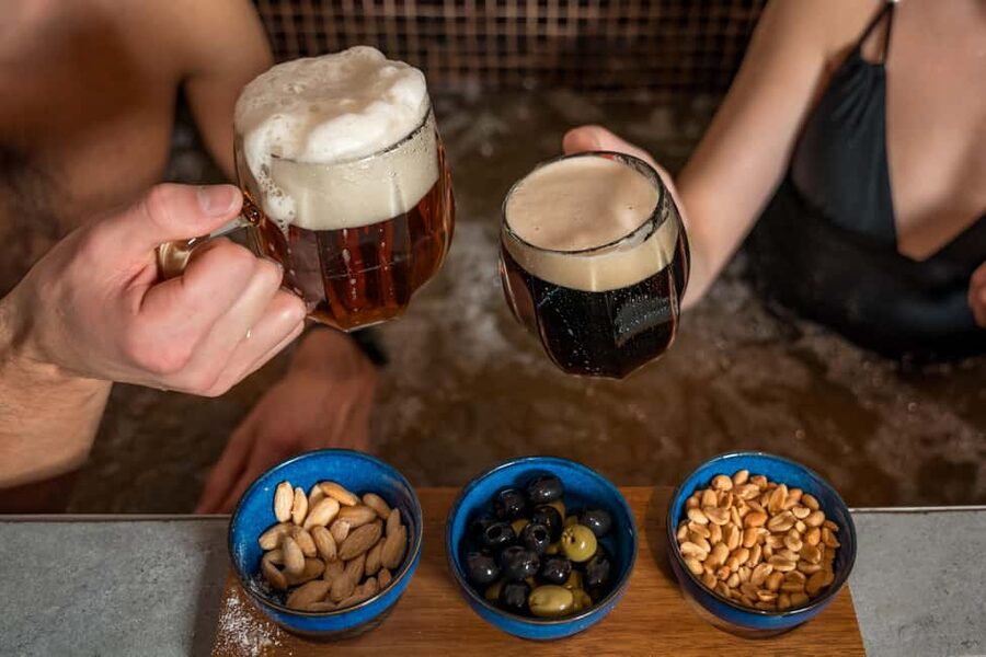 Prague: Beer Spa Experience with Unlimited Beer and Sauna - Key points at a glance