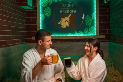 Beer Spa Experience with Unlimited Beer and Sauna