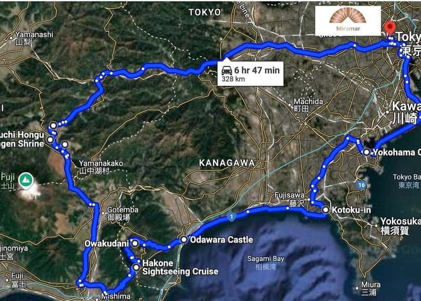 Private 2-Day Tour: Mt Fuji Hakone & Kamakura + Onsen Ryokan - Arakura Sengen Shrine and the famous pagoda view