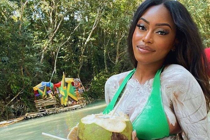 Private Bamboo Rafting & Limestone Foot Massage from Montego Bay - Reggae, fruit, and Jamaican food on the river