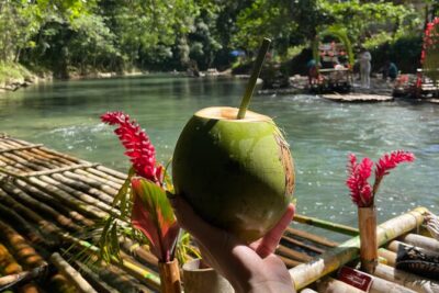 Private Bamboo Rafting, Limestone Massage and Hip Strip Tour