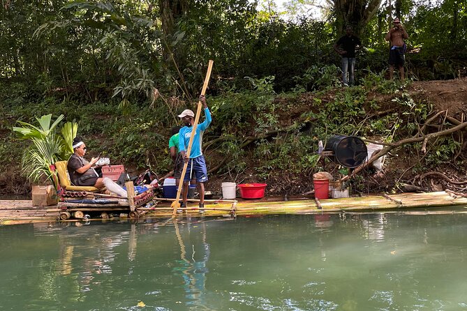 Private Bamboo Rafting, Limestone Massage and Hip Strip Tour - Private transport and the real time commitment