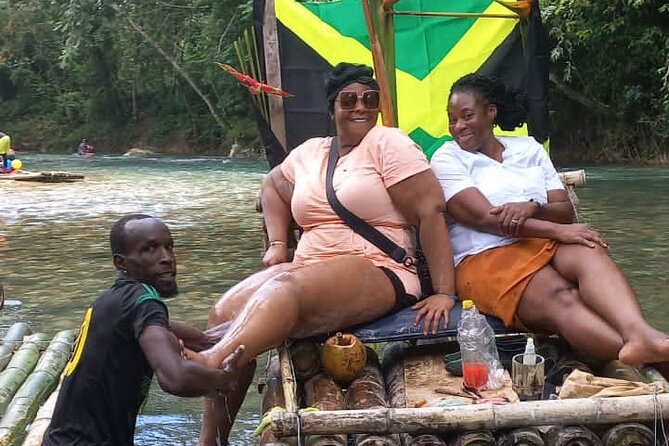 Private Bamboo River Raft with Limestone Massage in Montego Bay - Food, drinks, and small local tastes