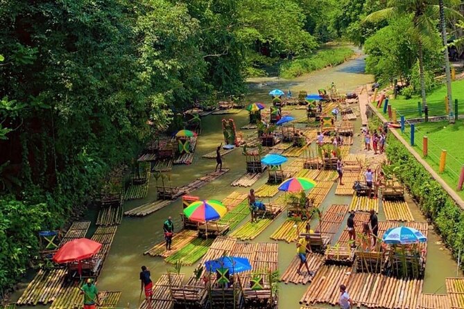 Private Bamboo River Rafting & Foot Massage from Montego Bay - The limestone foot massage after the river