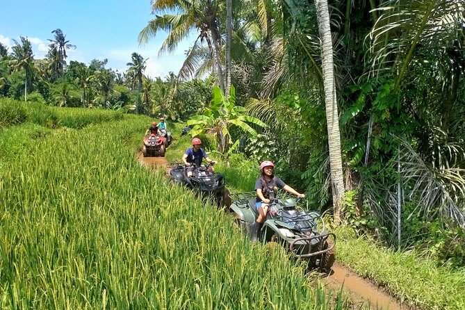 Private Quad Bike ATV with 2-hour Bali Massage and Spa - The 1.5-hour ride through mud, fields and caves