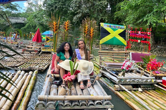 Private Tour Bamboo Rafting & Limestone Massage In Montego Bay - Kurt, Joe, J, and Brittany