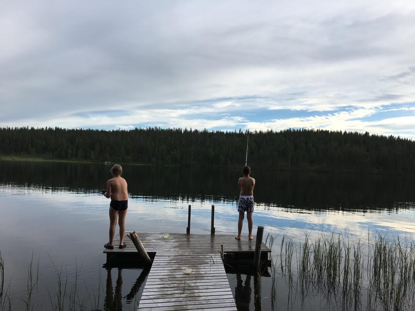 Private Traditional Sauna, Ice Dip and Dinner in the Wild - Who will enjoy this evening most