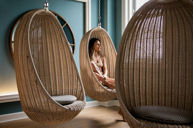 QC Spa New York: Luxury Wellness on Governors Island - Heated pools with a view of Manhattan