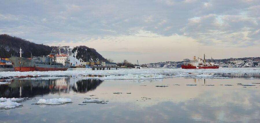 Quebec City: Ice Canoeing with Hot Chocolate & Sauna - Thirty minutes of training before the river