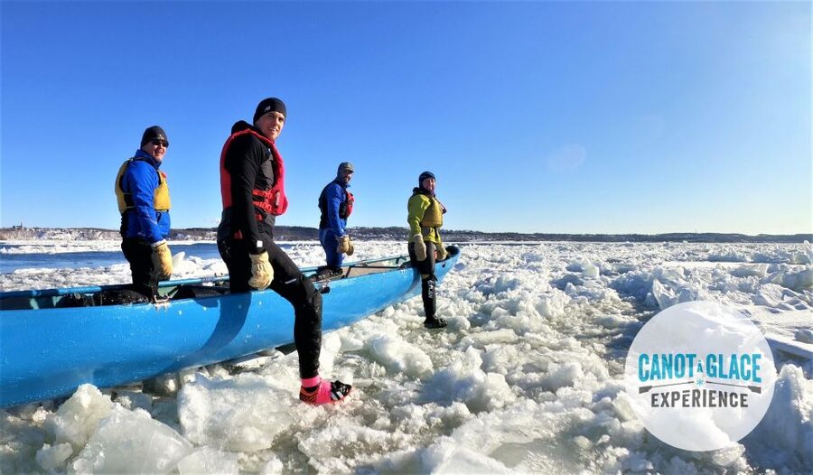 Quebec City: Ice Canoeing with Hot Chocolate & Sauna - Starting at Anse-au-Foulon