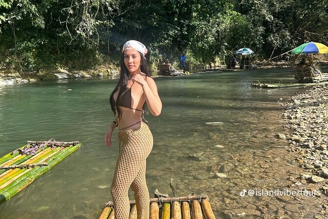 Rafting with Limestone Massage Lethe and free shuttle to Parties - Jamaican food, photos, and the Usain Bolt stop