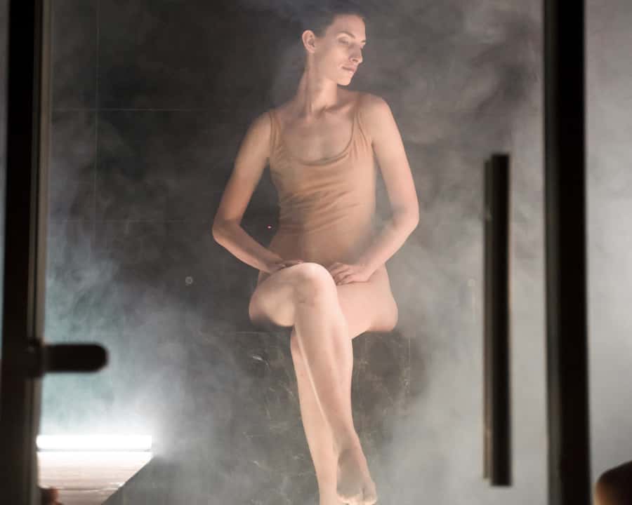 Recovery Session: Ice Bath & Steam Room (1.5 Hrs) at Pakasai - Facing the ice bath over the resort greenery